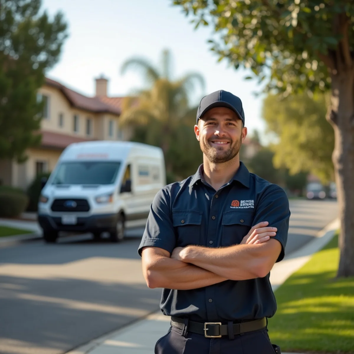 Residential plumbing service in a Aliso Viejo, CA neighborhood
