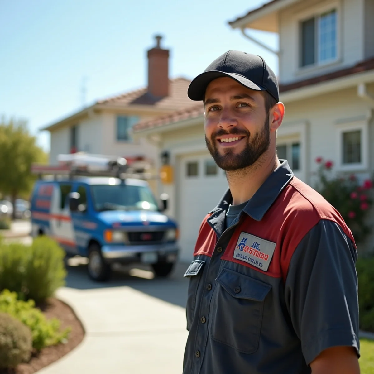 Residential plumbing service in a Bonsall, CA neighborhood