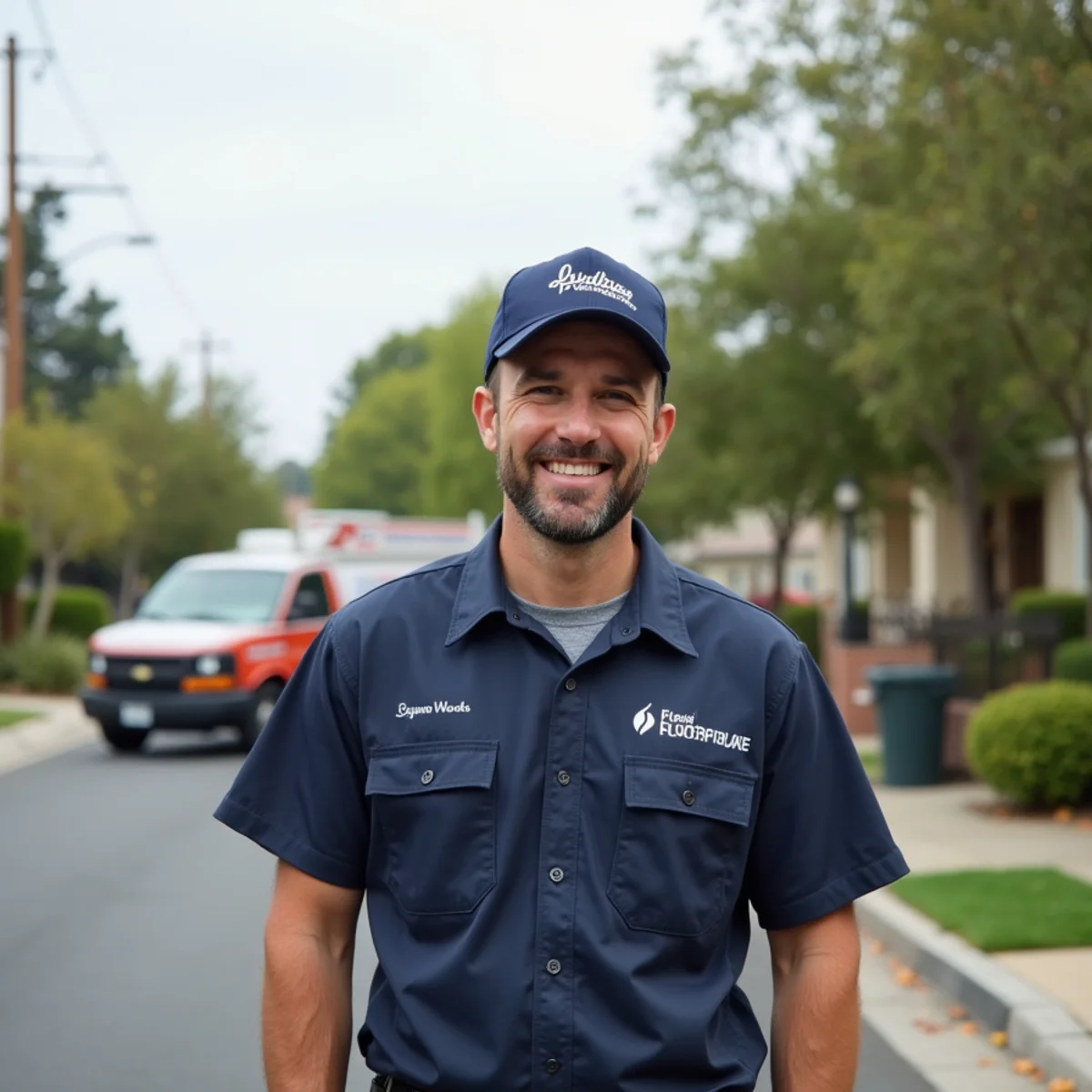 Residential plumbing service in a Laguna Woods, CA neighborhood