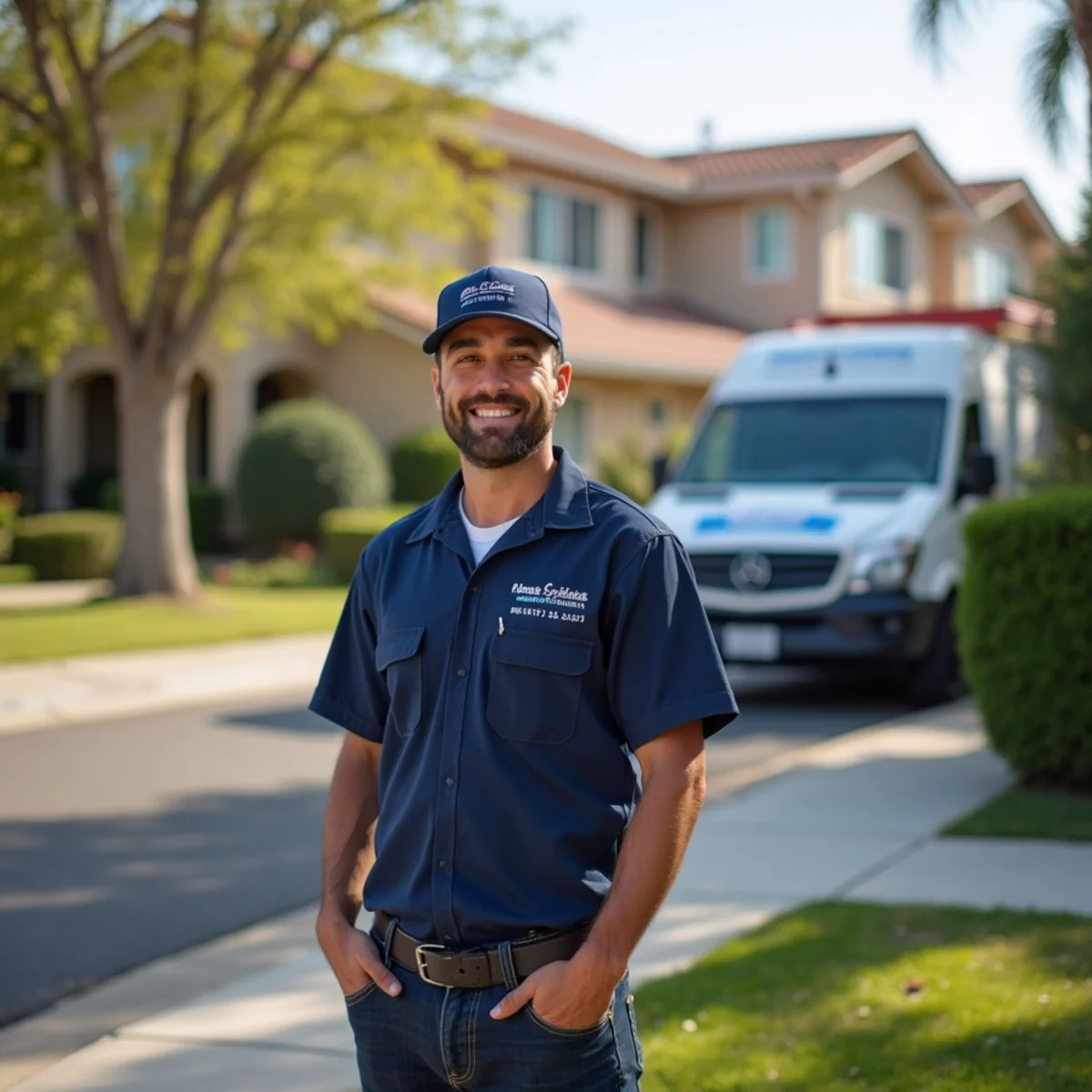 Residential plumbing service in a Lake Forest, CA neighborhood
