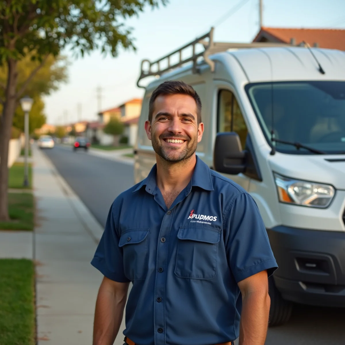 Residential plumbing service in a Mission Viejo, CA neighborhood