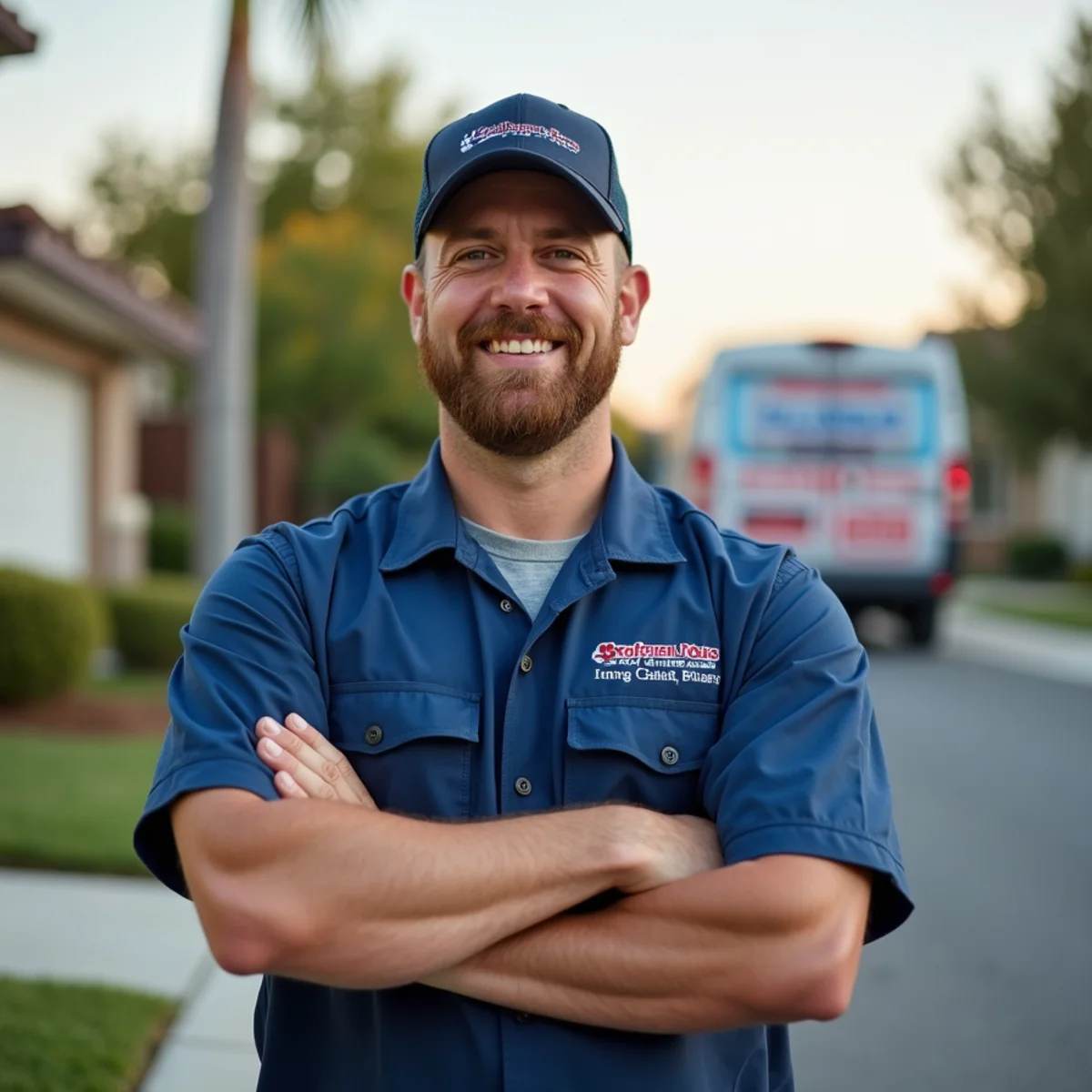 Residential plumbing service in a Murrieta, CA neighborhood