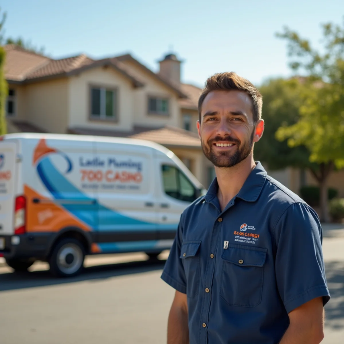 Residential plumbing service in a Pala, CA neighborhood