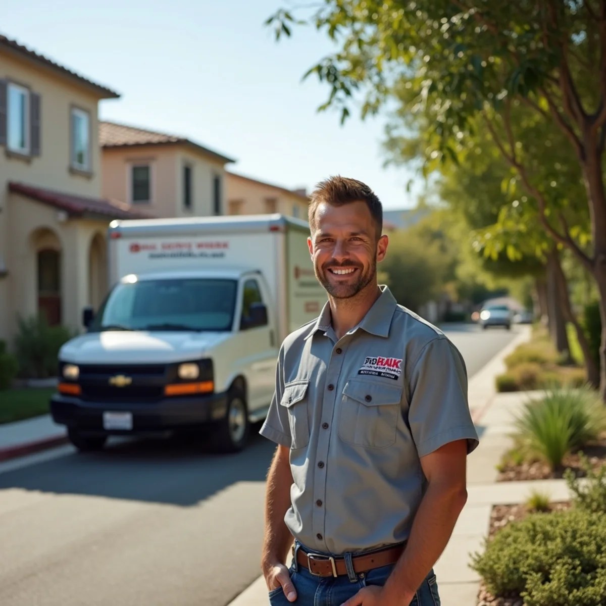 Residential plumbing service in a San Diego Country Estates, CA neighborhood