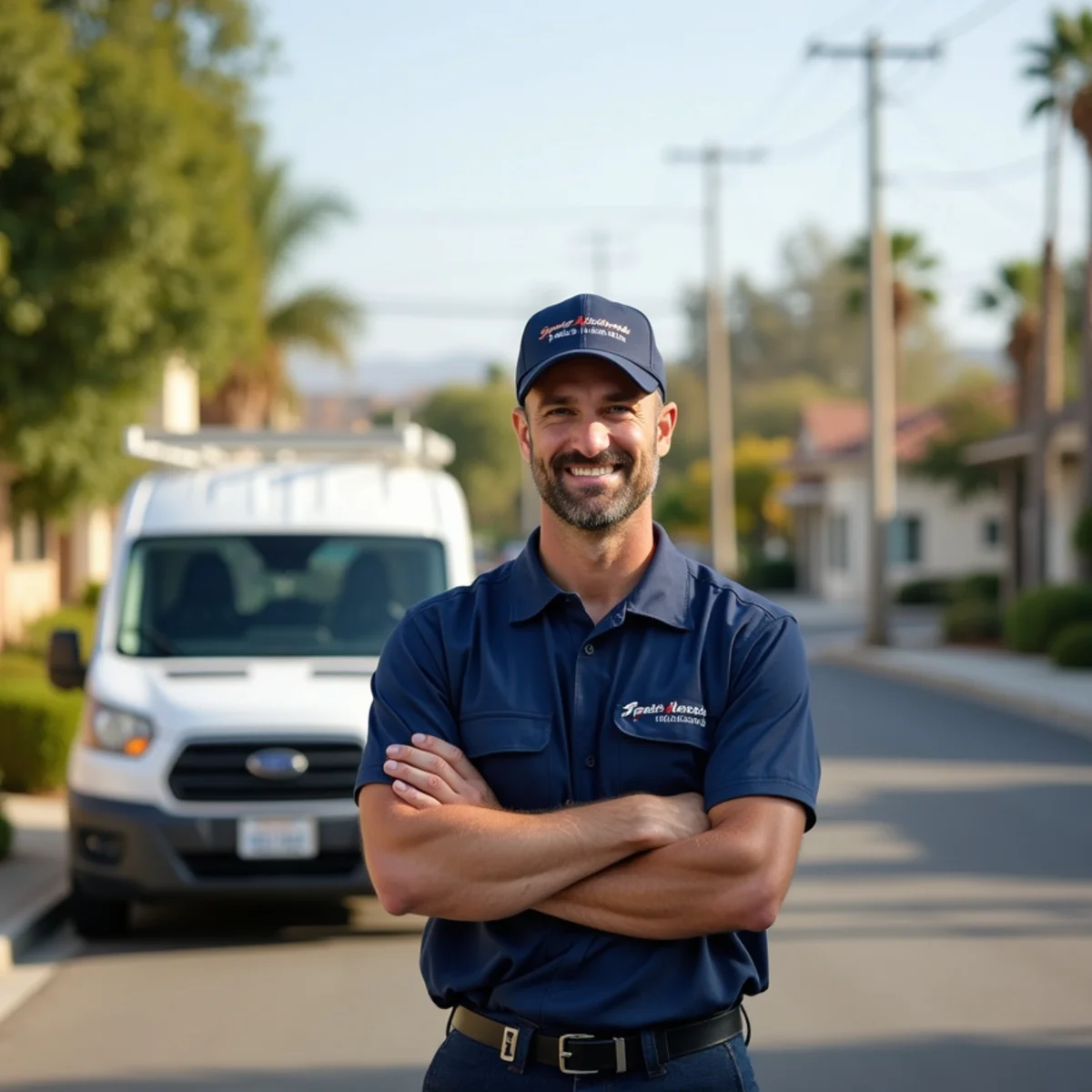 Residential plumbing service in a Valley Center, CA neighborhood